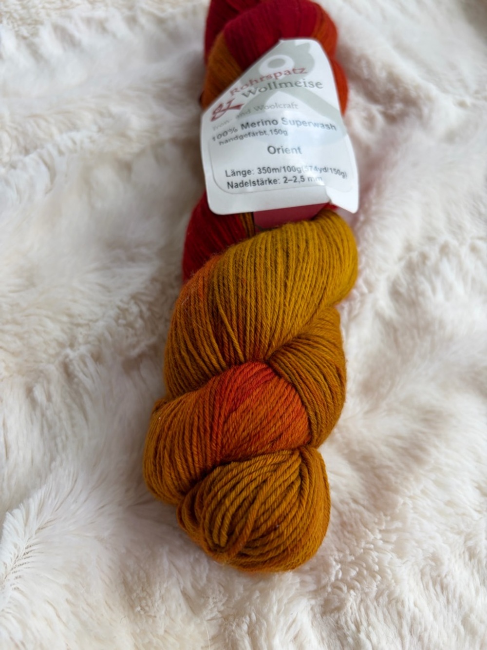 Rohrspatz & Wollmeise 100% Merino Superwash Sock Yarn - Picture 4 of 5